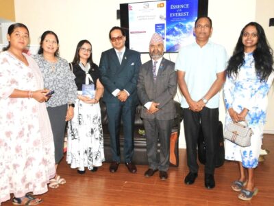 The Essence of the Everest’ Book Launched at Nepal Embassy in Colombo